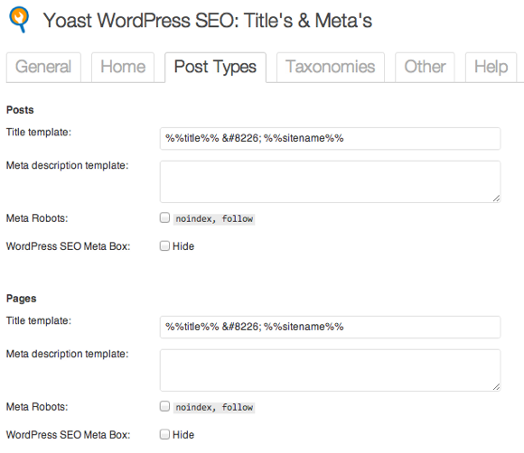 SEO Plugin by Yoast