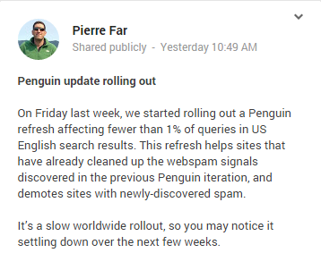 Pierre Far announce