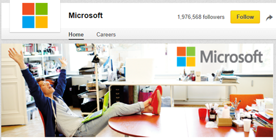 Microsoft linkedIn