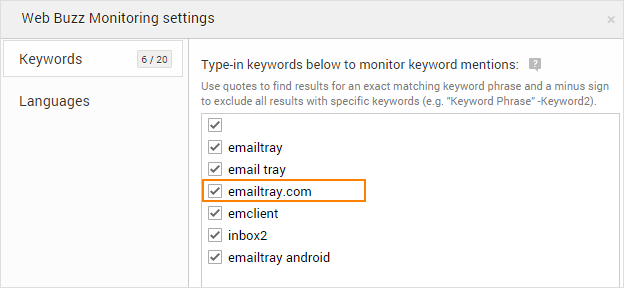 twitter-buzz-settings