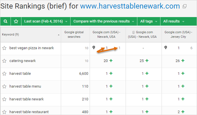 google-map-ranking-results