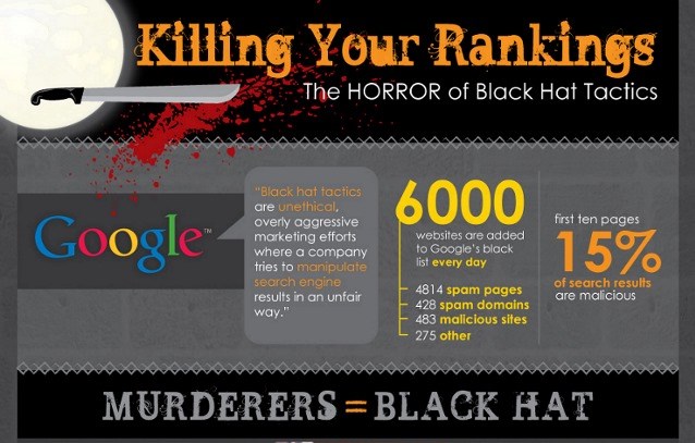 Black hat SEO can and will hurt your small business.