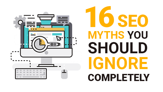 16 SEO myths to ignore in favor of SEO facts: infographic