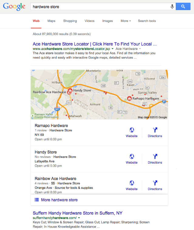 Google 3-Pack: one of the milestones in local SEO.