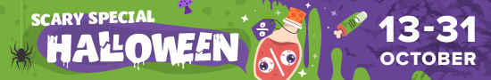 Halloween Scary Special, October 13-31