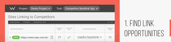 Spy on the Backlink Strategies